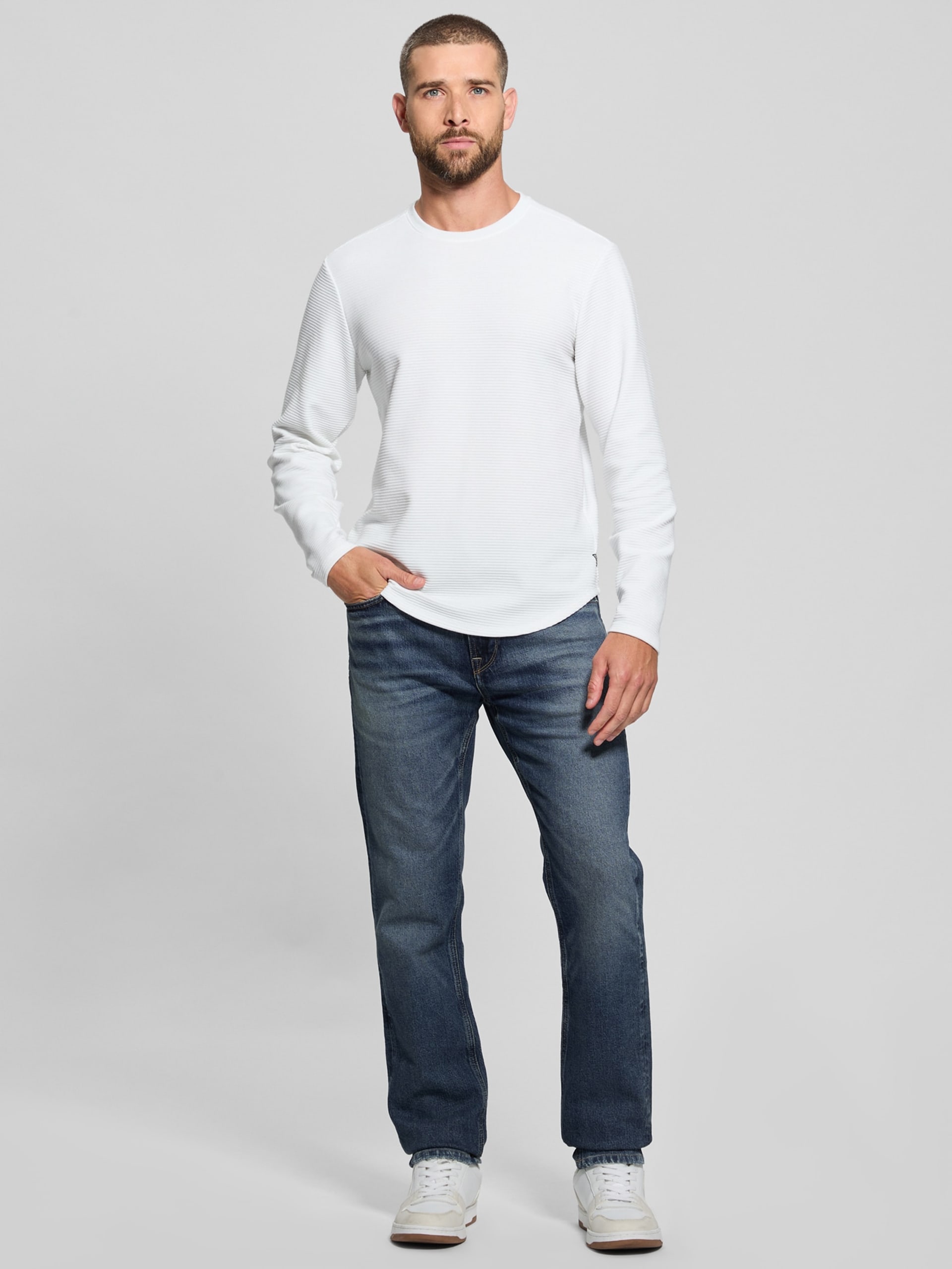 Calça jeans reta Eco Davis
