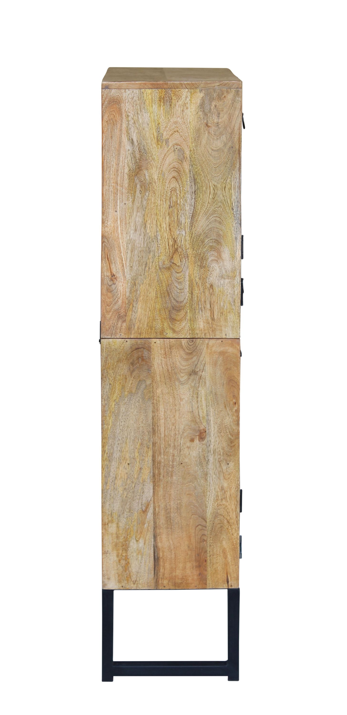 Kommode Holz Vintage REMI 100 x 130 cm