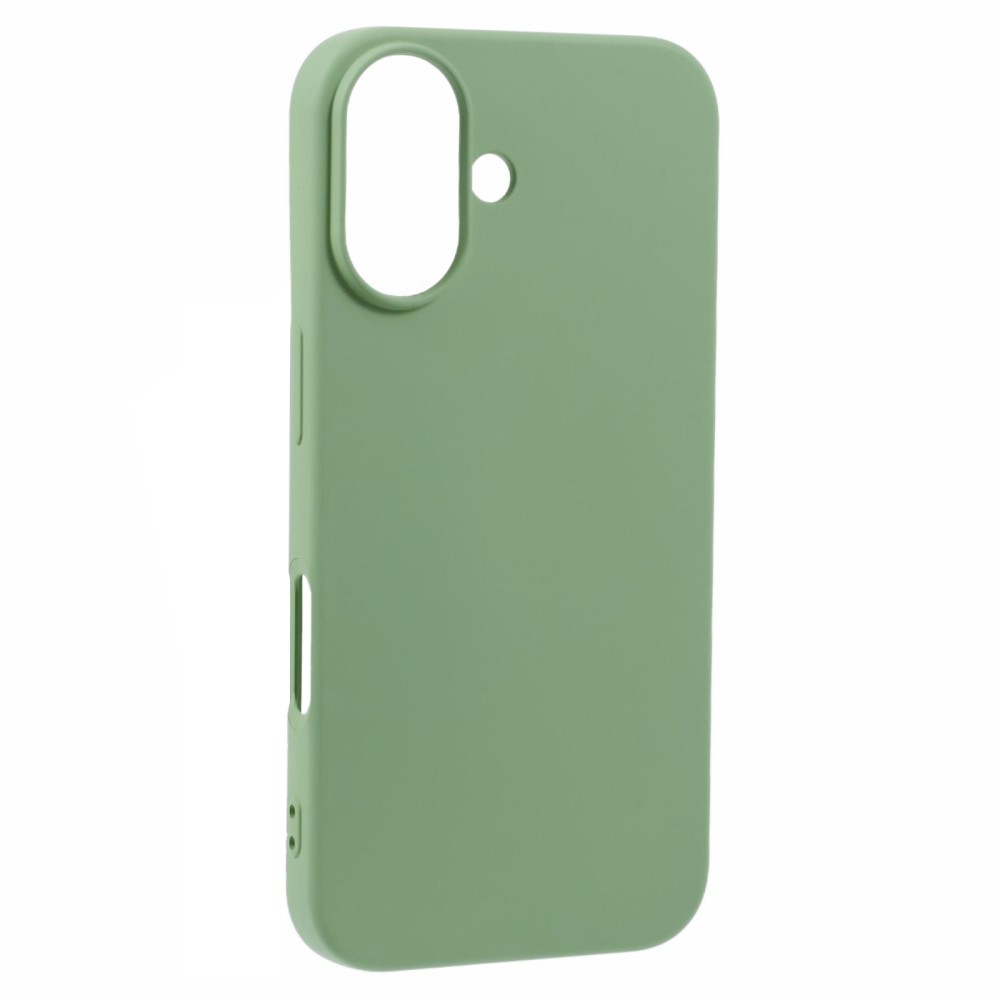 iPhone 16 Gummi Case Schutzhülle - Grün (Matt)