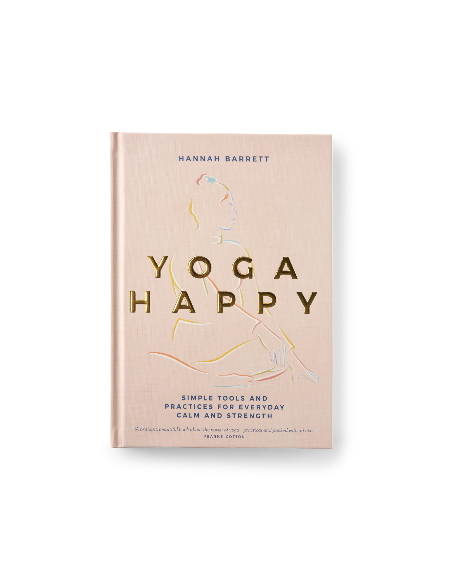 Yoga Happy | Hardcover. Engelsk. 18 x 2,2 x 25,5 cm. 192 sider. | Multi | New Mags