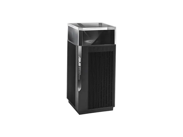 ASUS ZenWiFi Pro ET12 - 2-Pack - Wi-Fi-system (2 routere) - op til 6000 sq.ft - mesh - GigE, 2.5 GigE - Wi-Fi 6E - Multi-Band