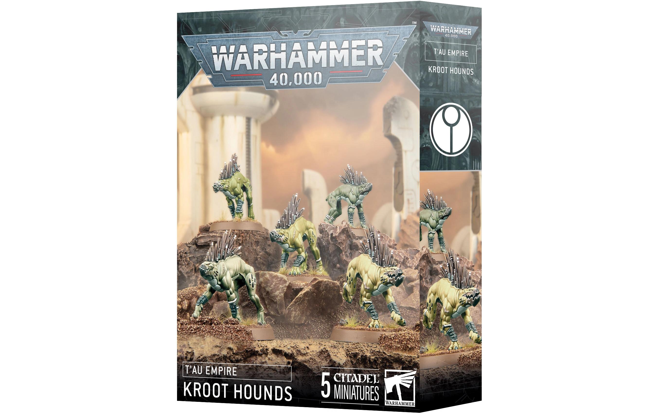 Warhammer 40.000 Kroot HoundsWarhammer 40.000 Miniaturen: T'au Empire Kroothunde