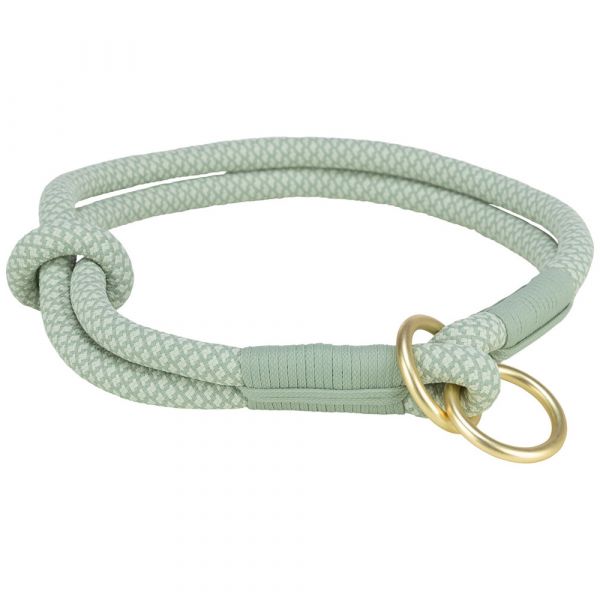 Trixie Coleira Semi-Estranguladora Soft Rope XS-S Menta