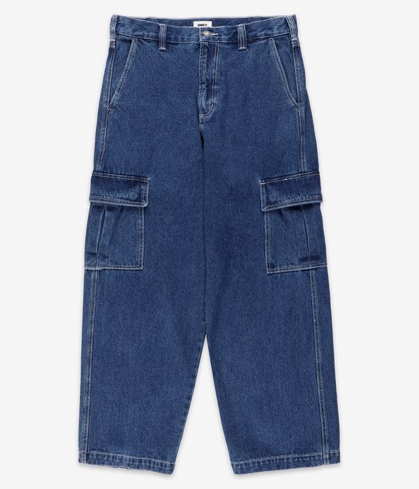 Obey Big Wig Cargo Jeans (stone wash)