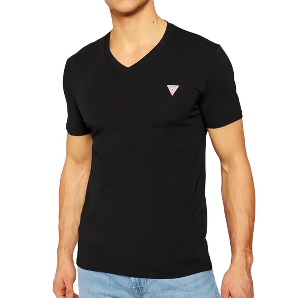 Guess T-shirt Noir Homme Guess Core V