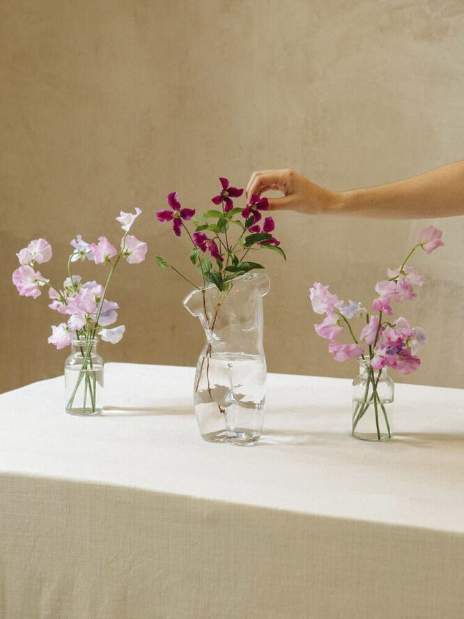 Doiy Vase - Body - Glas - Transparent Transparent