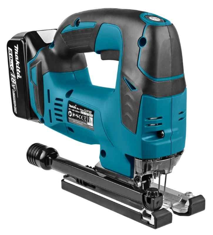 Makita DJV182RTJ 18V Li-ion accu decoupeerzaag set (2x5.0Ah) in Mbox - koolborstelloos
