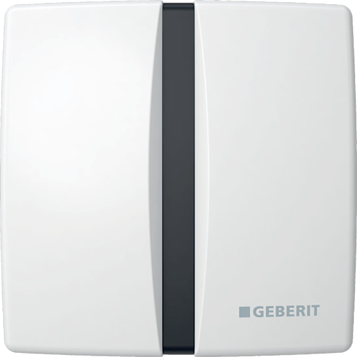 Geberit Basic urinoir stuursysteem infrarood batterijvoeding 16x16cm voor frontbediening alpien wit