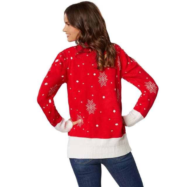 Julesweater Rudolf Rensdyr til kvinder
