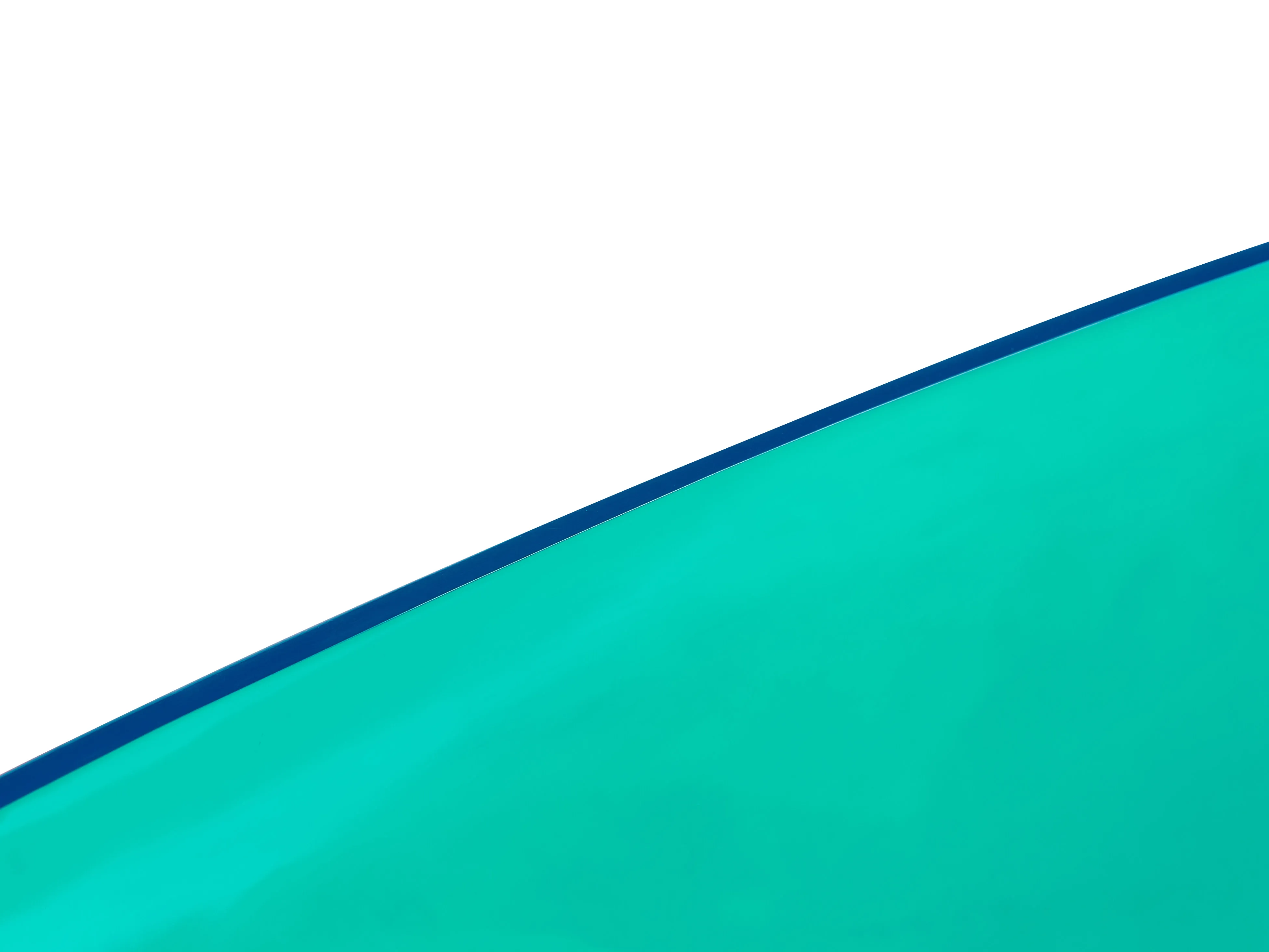 Vrijstaand bad BLANCARENA 170 x 78 cm Groenblauw