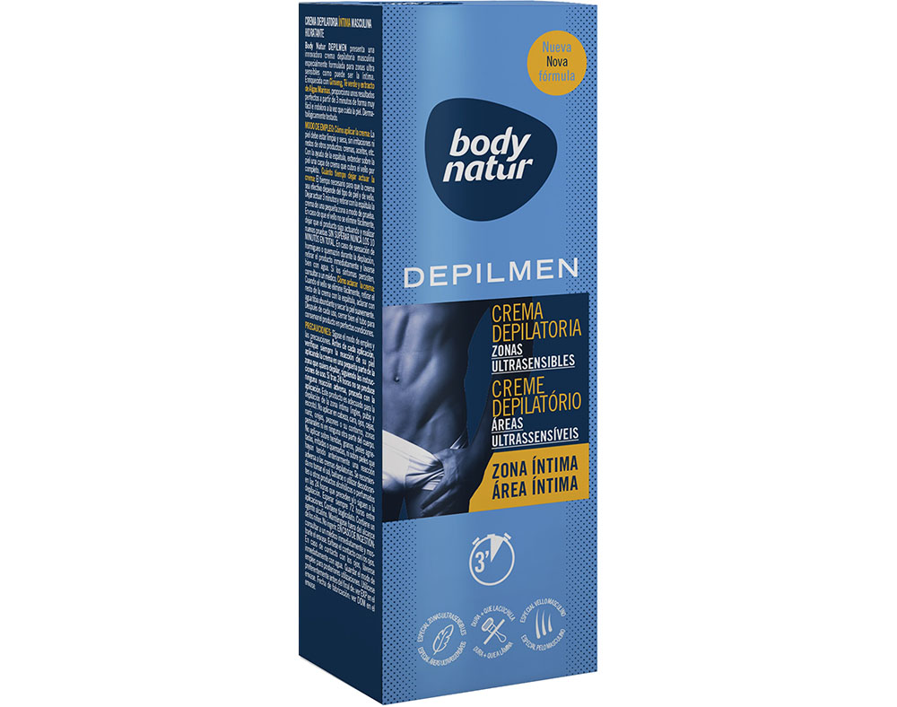 GEL DEPILATÓRIO HOMEM ZONAS INTIMAS BODY NATUR 50ML