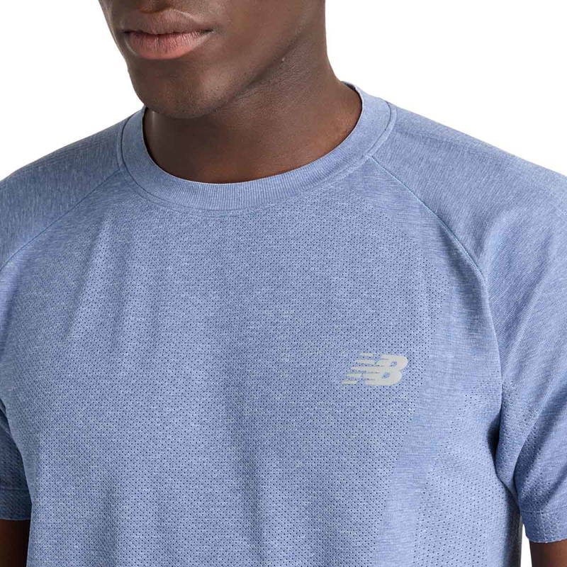New Balance Athletics Seamless Løbe T-shirt Herre