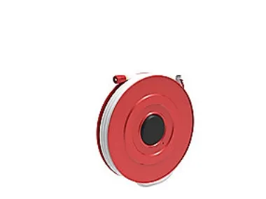 Slangevinde 1 30m 1'' fast/væg aut hvid