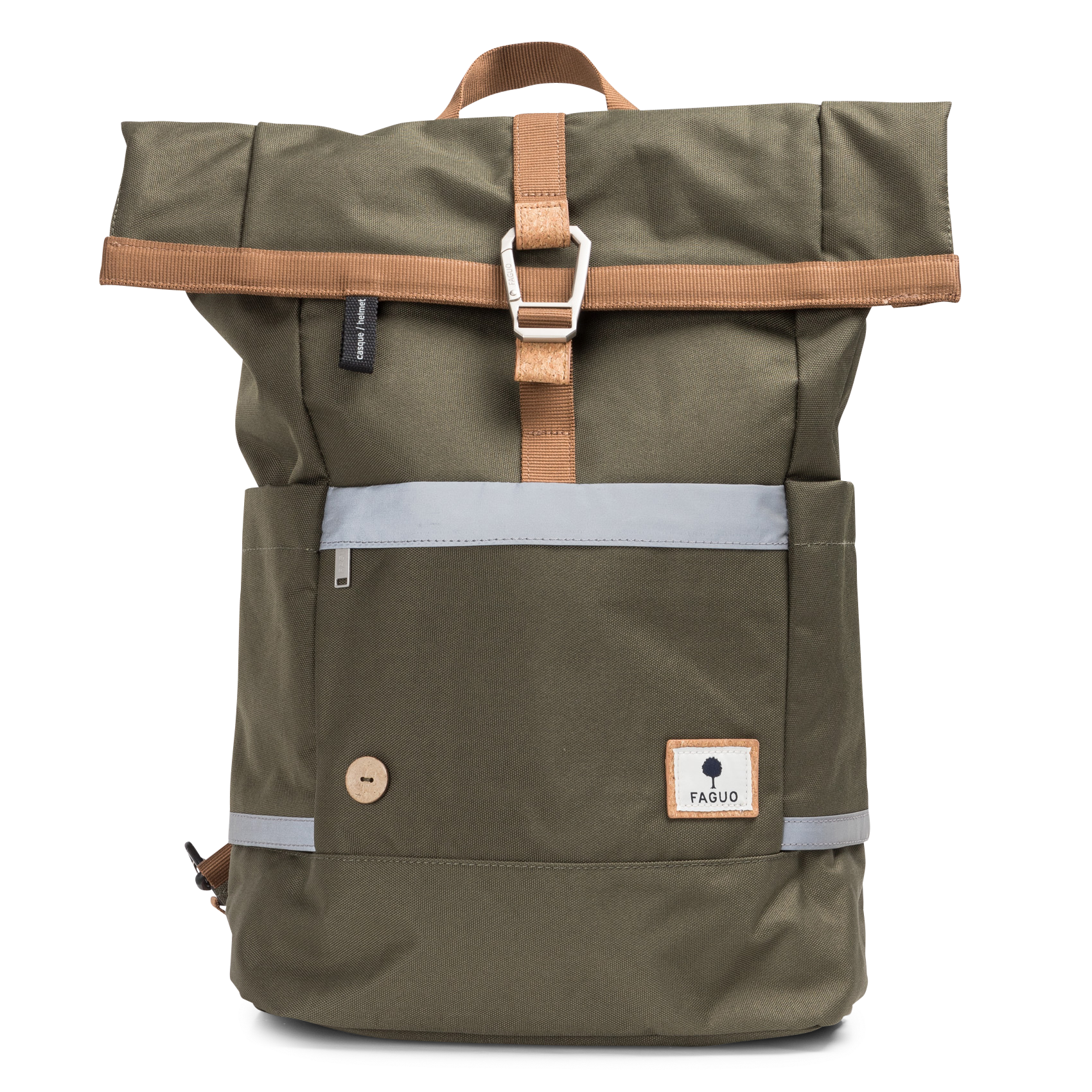 CYCLING - Sac à dos en polyester recyclé | Kaki
