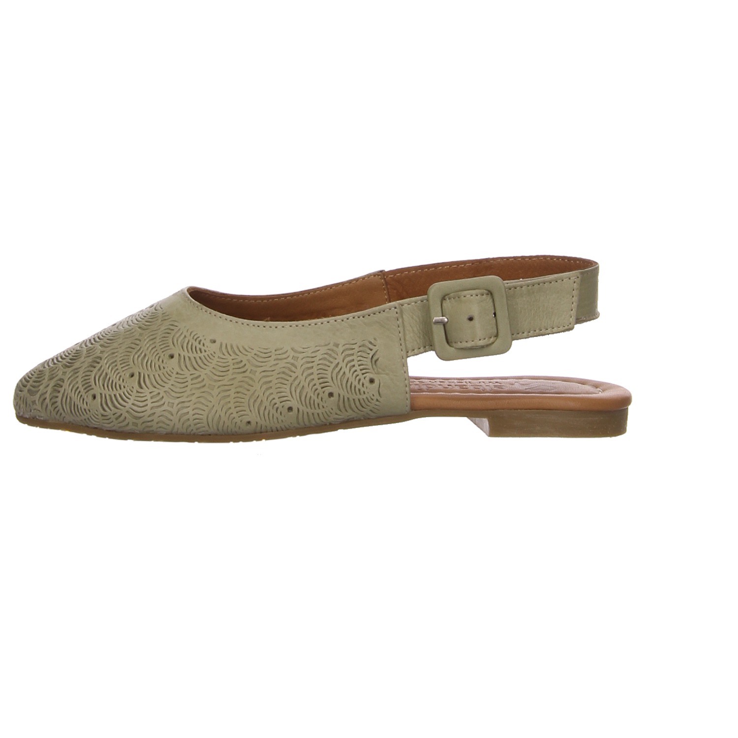 elbandi Slingpumps olivgrün grün