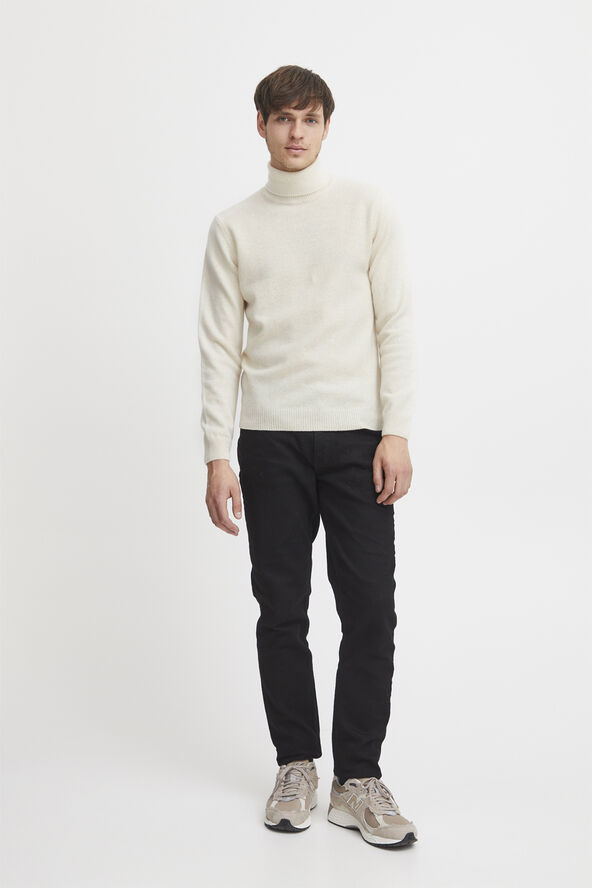 Casual Friday CFKARL roll neck bounty knit Light sand melange