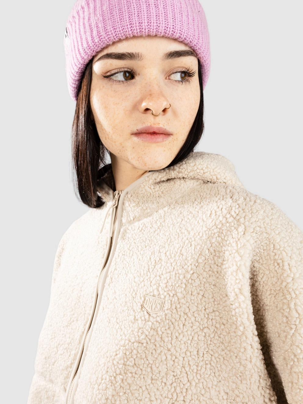 Dravus Vista Cozy Fleece Zip Hoodie peyote