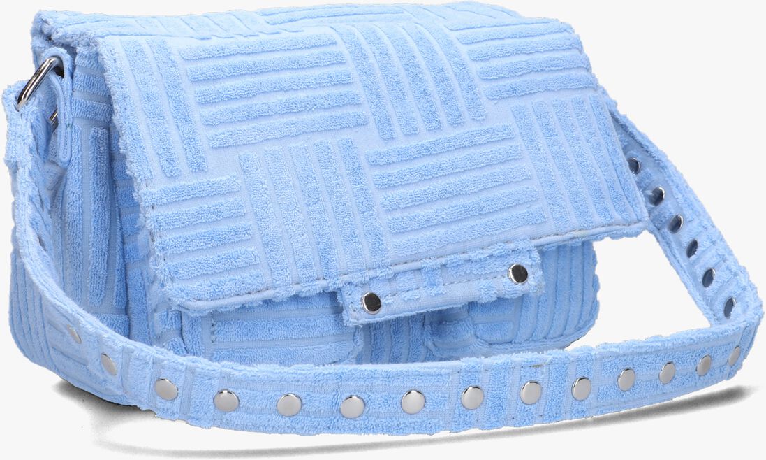 N\u00DANOO blauwe n&uacute;noo schoudertas honey terry