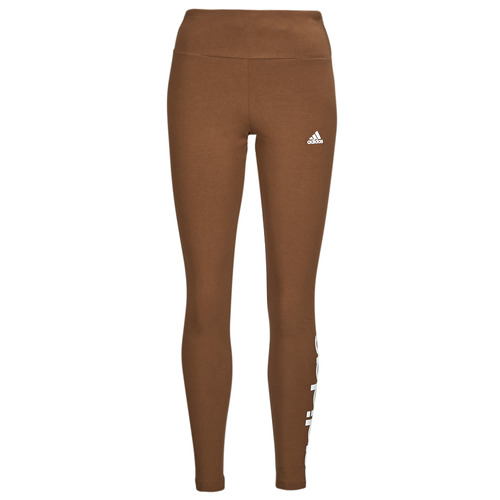 Adidas Sportswear - LIN LEG - Marron / Blanc