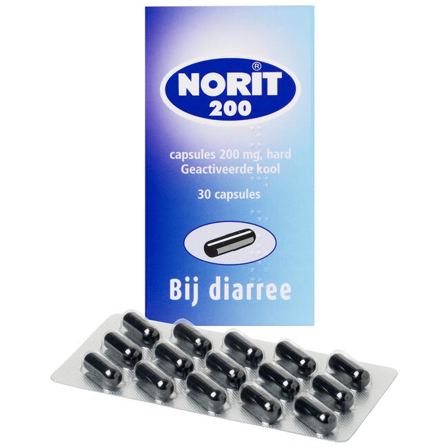 Norit 200 mg 30 Capsules
