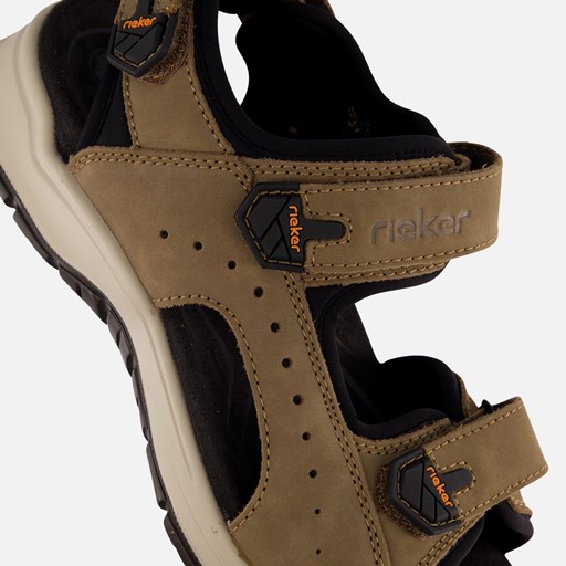 Rieker Sarajevo Sandalen taupe Leer