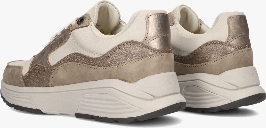 taupe xsensible lage sneakers golden gate lady