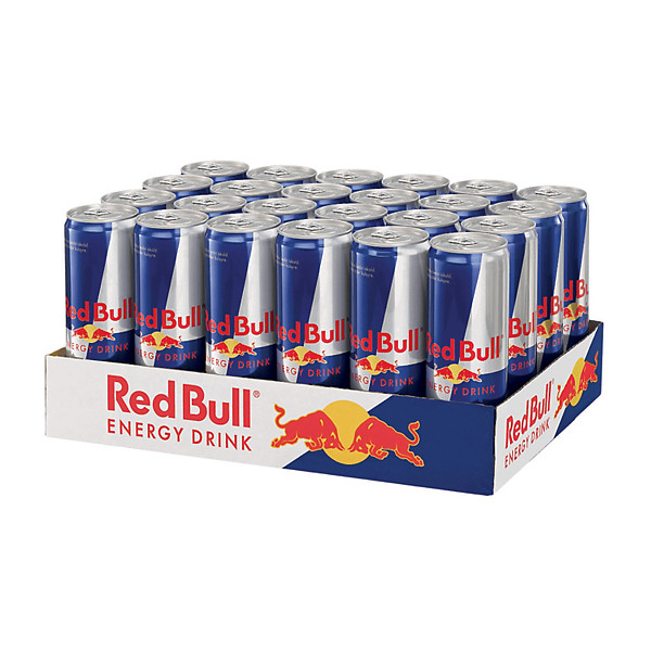 Red Bull Energy Drink, en canette, lot de 24 x 25 cl