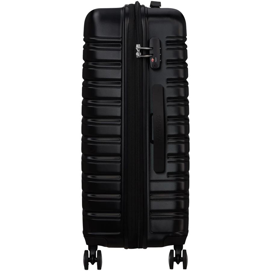 American Tourister Flashline - 4-Rollen-Trolley M 67 cm erw. shadow black