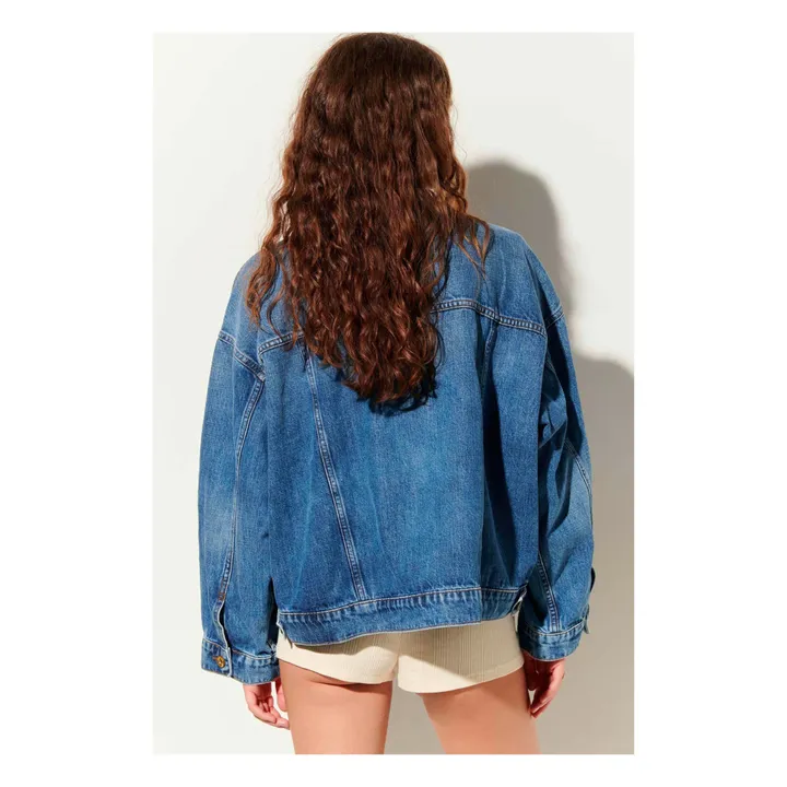 Sessùn Veste Costello | Vintage blue denim