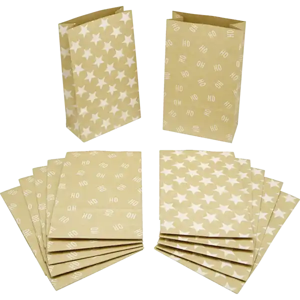 12er-Set Papiertüten