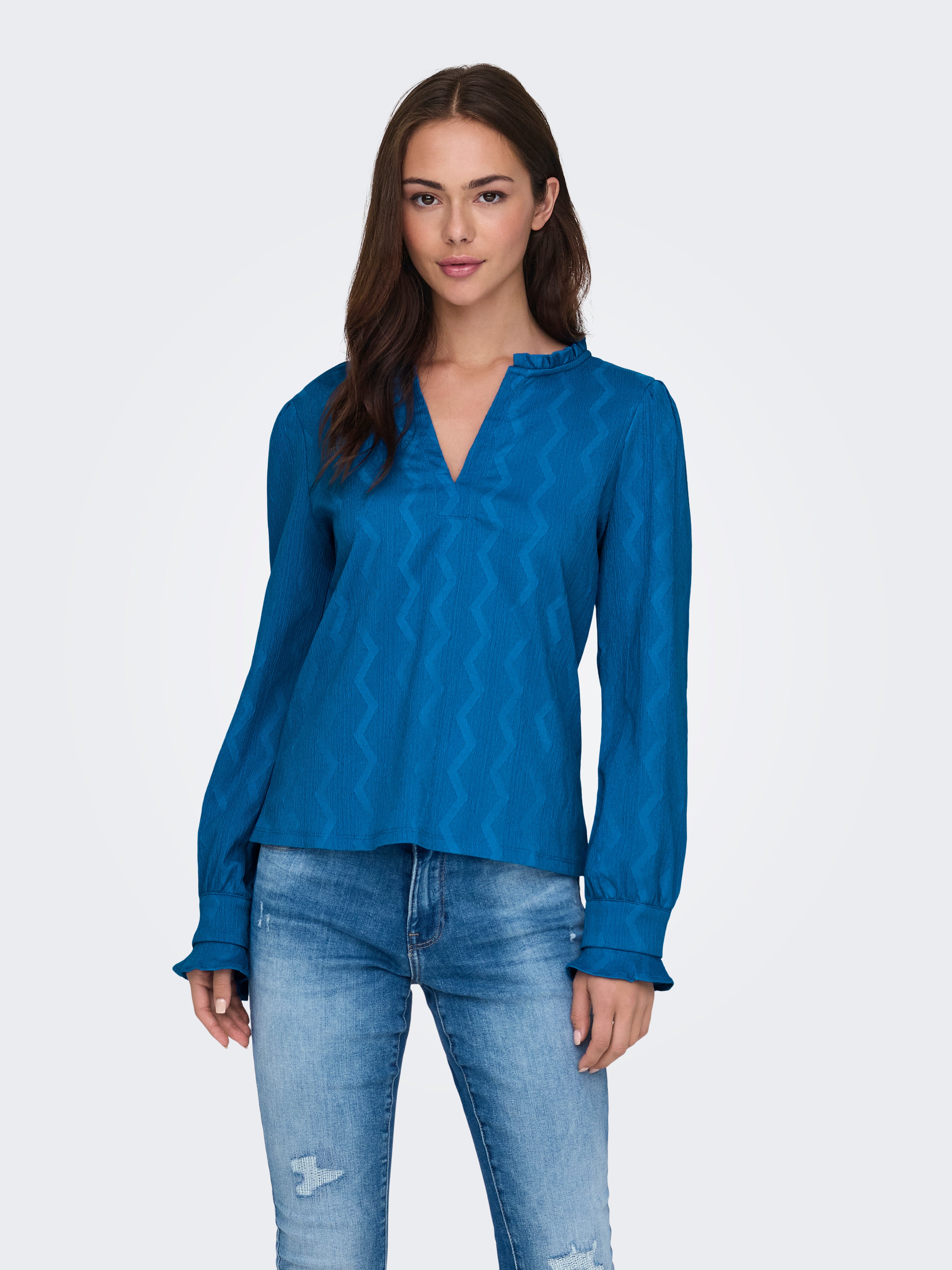 ONLDIA Tunika-Oberteil Directoire Blue