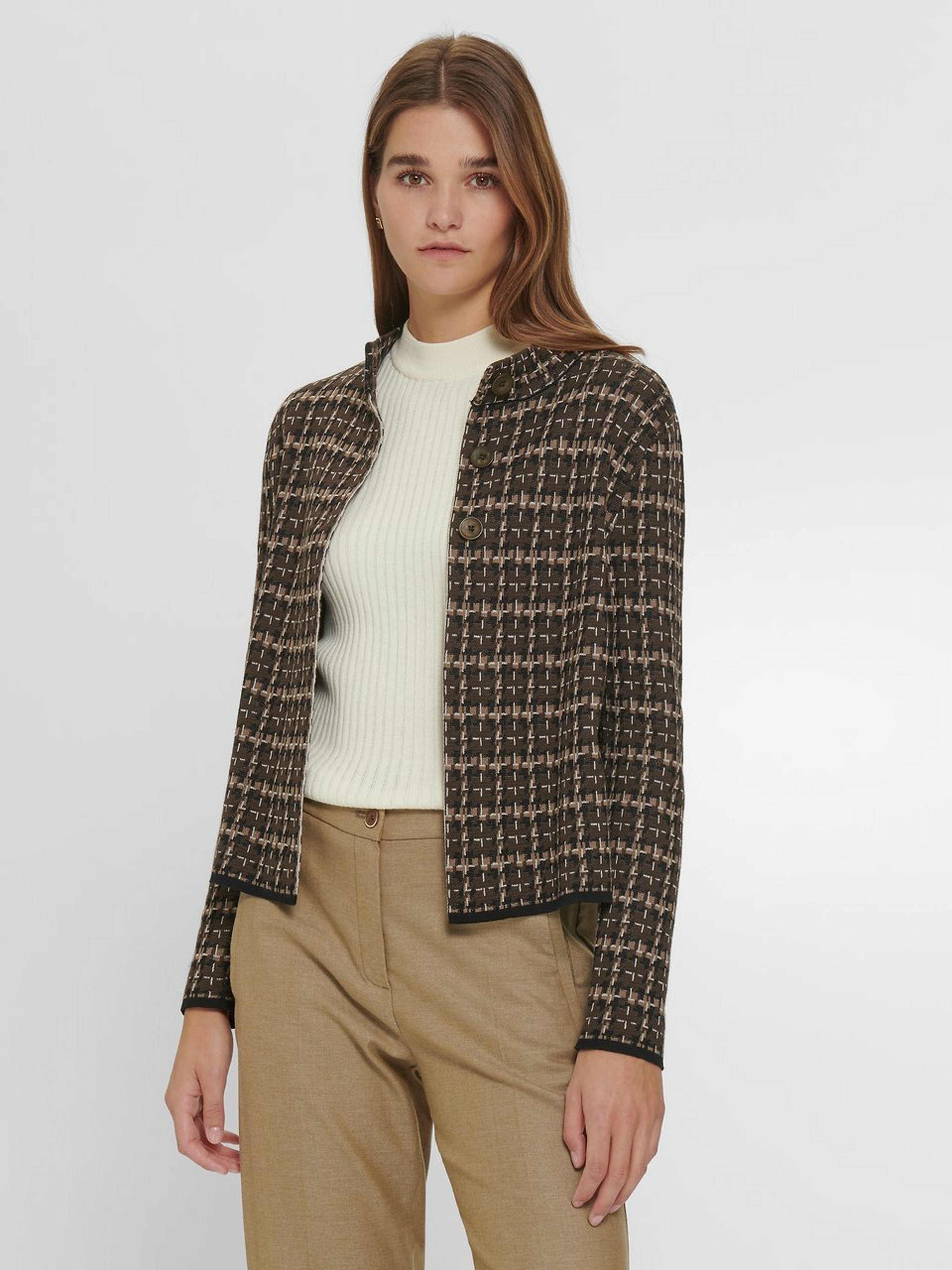Strickjacke aus 100% Baumwolle Supima