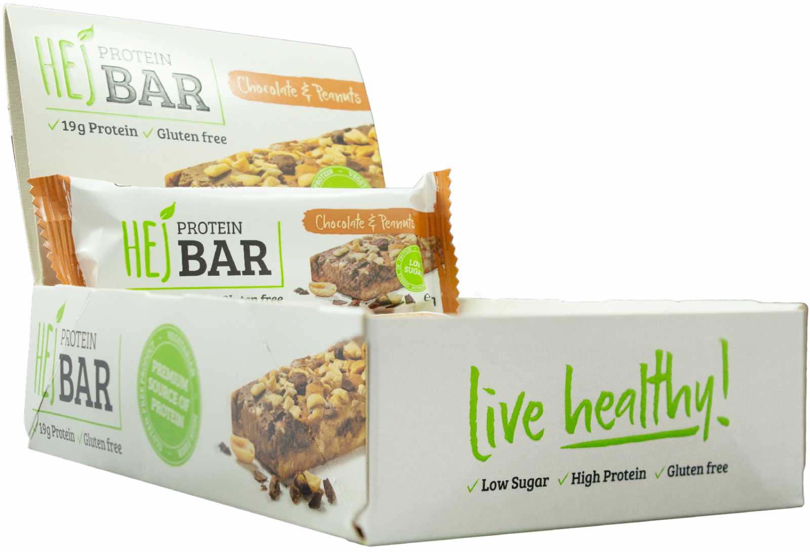 Barra de Proteína HEJ Nutrition 60g