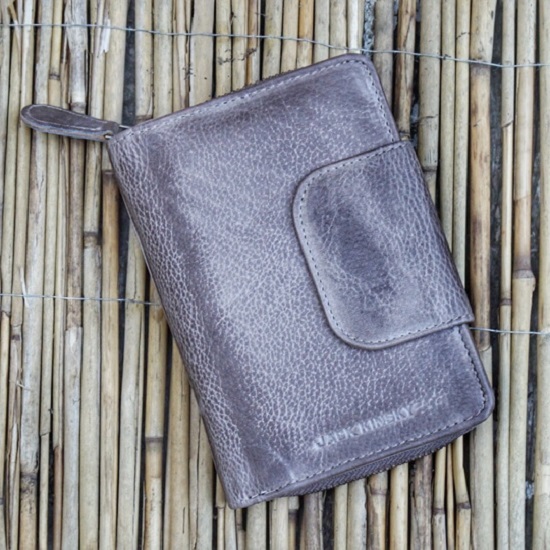 Börse m. Riegel .181 aubergine