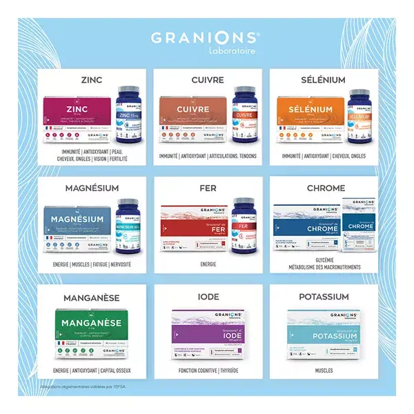 Granions Oligo Zinco 10mg 30 ampolas