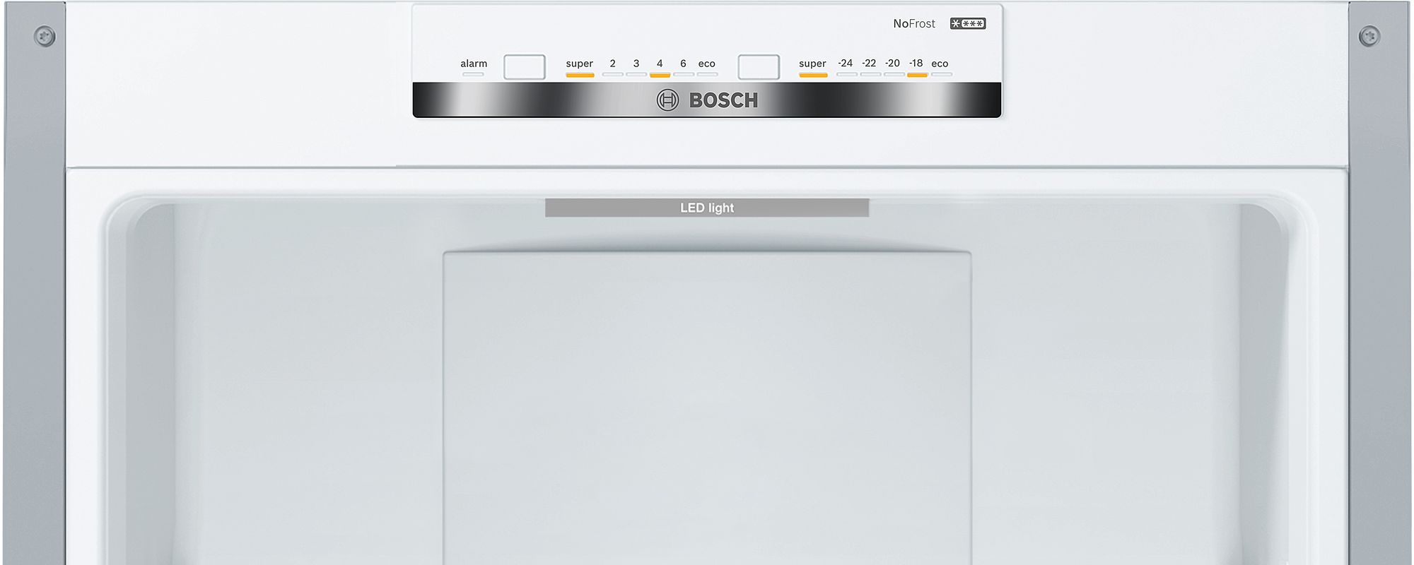 Refrigerador Combinado Independente Série 4 203 x 60 cm em Aço Inoxidável Resistente a Impressões Digitais KGN39VIEA
