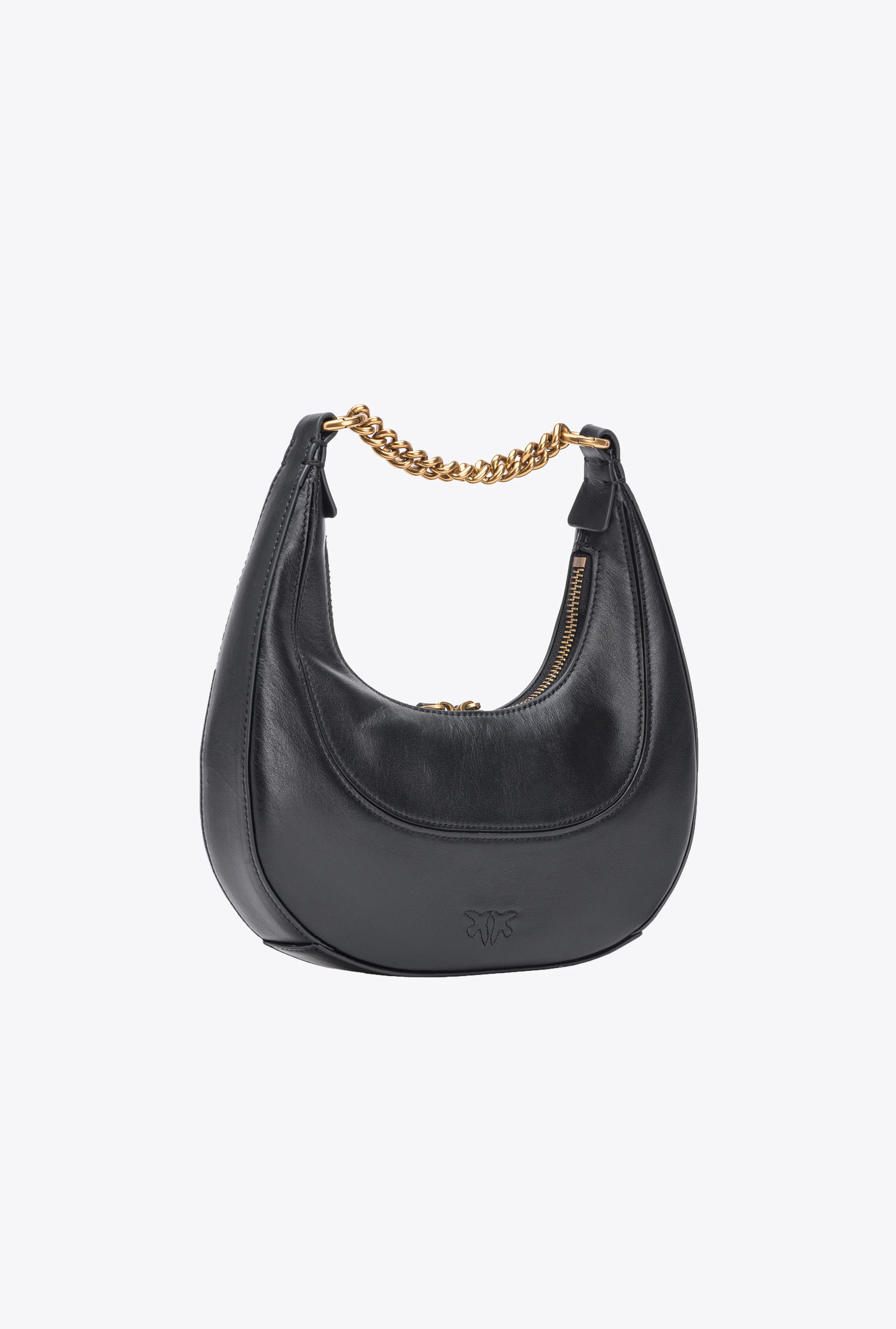 Mini brioche bag hobo | Noir