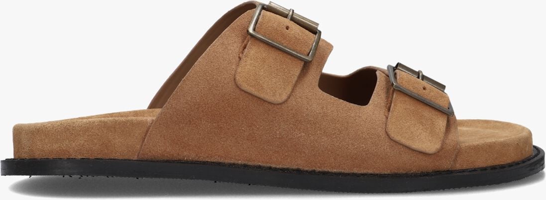 cognac stefano lauran slippers 2 gesp bio slipper 1
