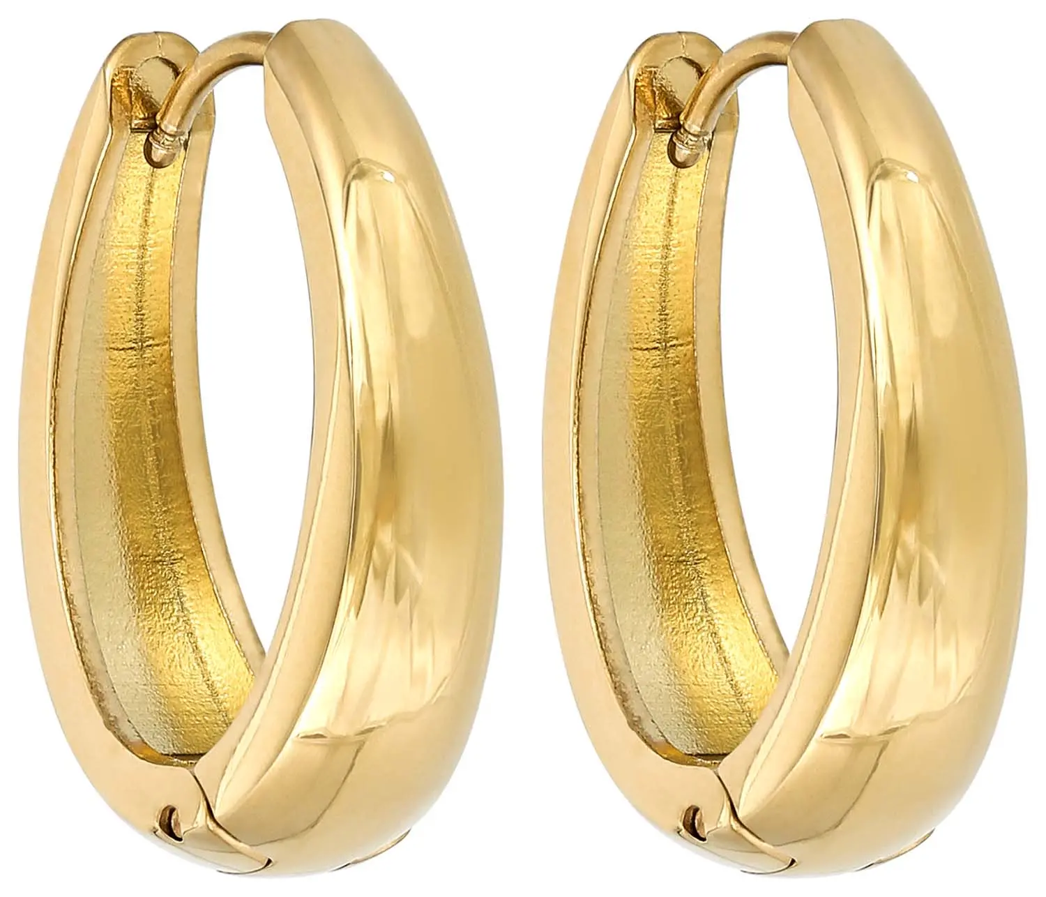 Creolen - Oval Glamour