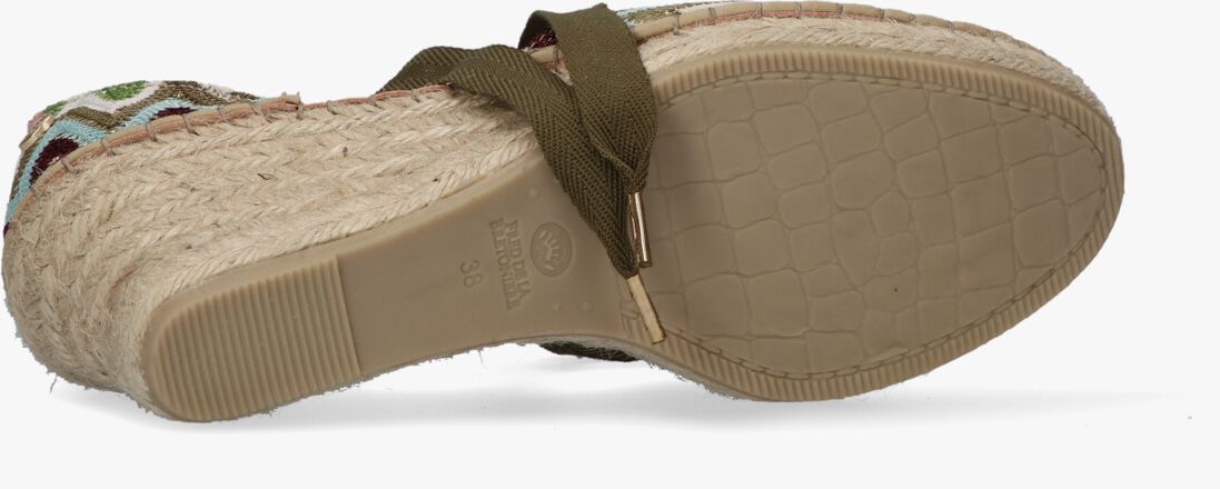 FRED DE LA BRETONIERE groene fred de la bretoniere espadrilles 153010217