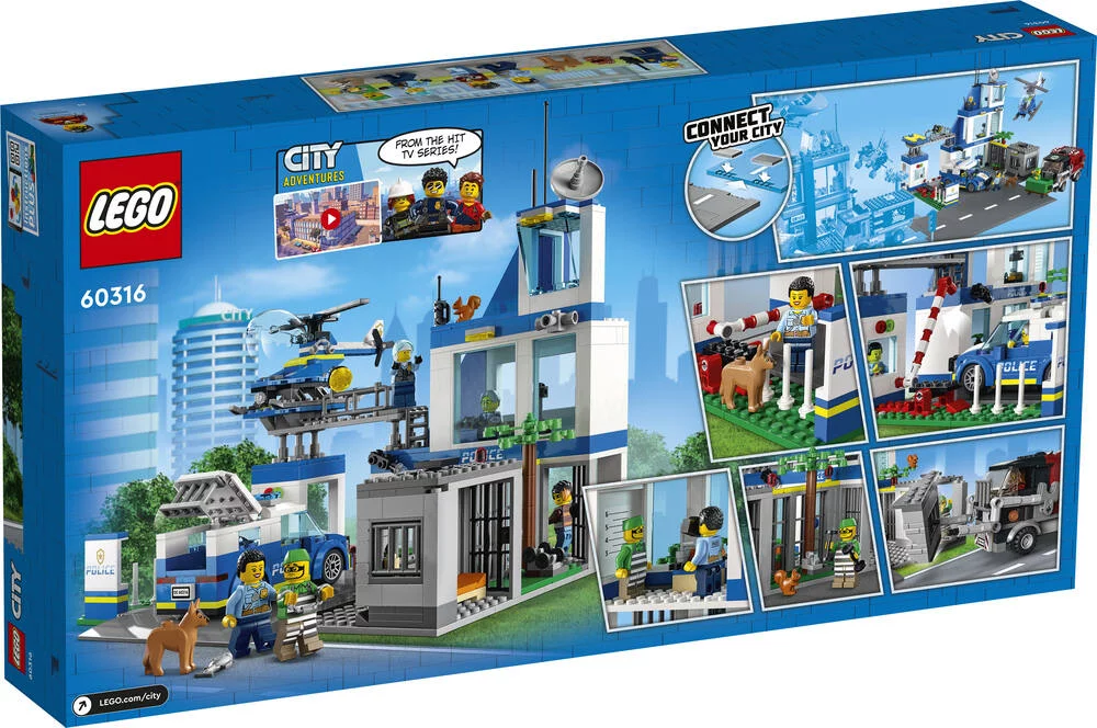 LEGO®CITY 60316 - LE COMMISSARIAT DE POLICE