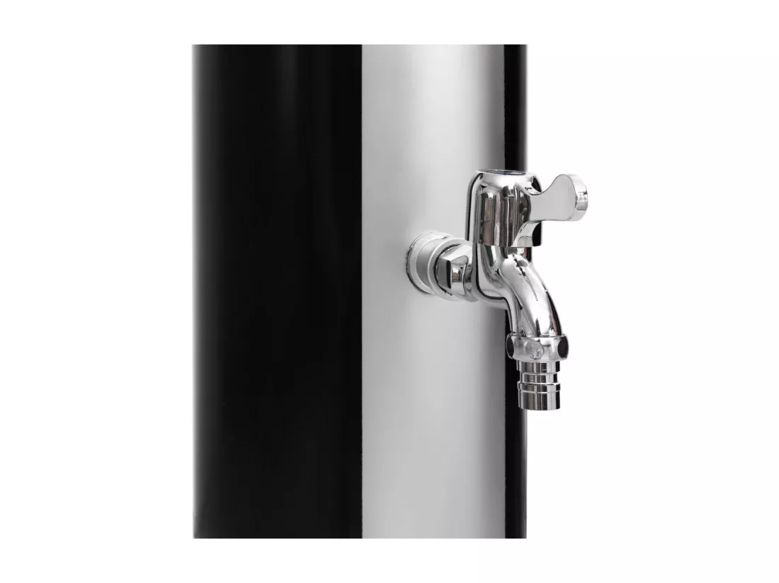 Prolenta Premium - Douche solaire d'extérieur avec pomme de douche et robinet 40 L