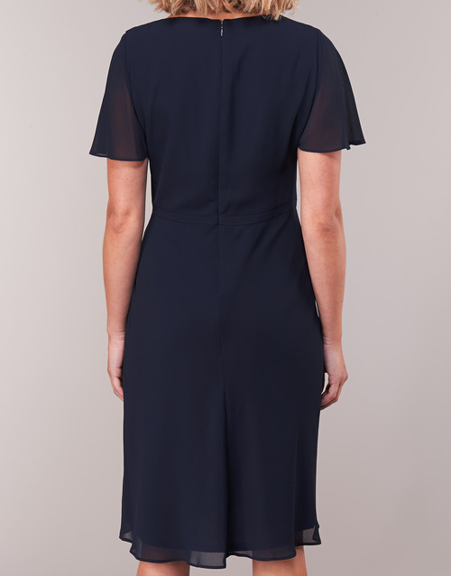 Lauren Ralph Lauren - CUTLER CAP SLEEVE DAY DRESS Marino