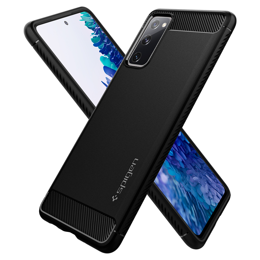 Samsung Galaxy S20 FE / S20 FE 5G Rugged Armor Hybrid Case Hülle (ACS01847) - Schwarz (Matt)