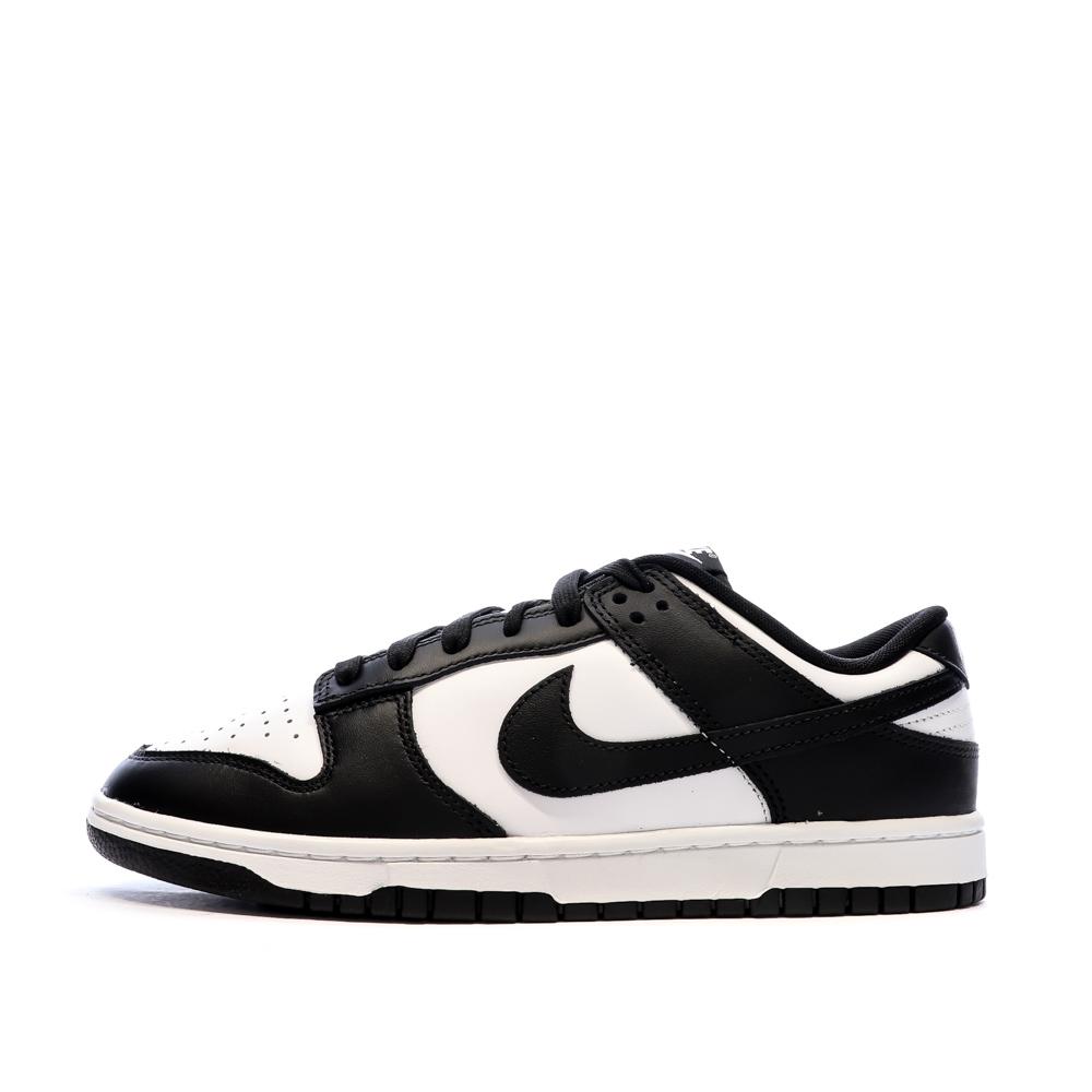 Nike Baskets Blanches/Noires Homme Nike Dunk Low Retro