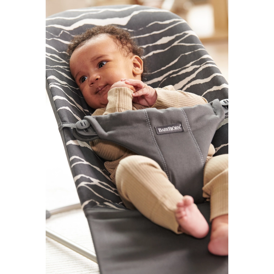 BABYBJÖRN Babywippe Bliss Cotton AnthrazitLandscape
