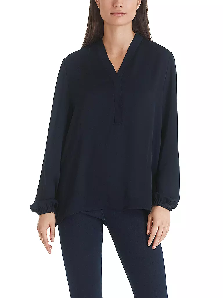 MARC CAIN Bluse dunkelblau