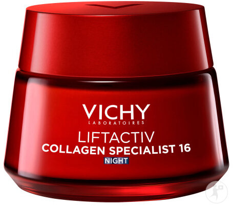 Vichy Liftactiv Collagen Specialist 16 Crème Nuit Pot 50ml