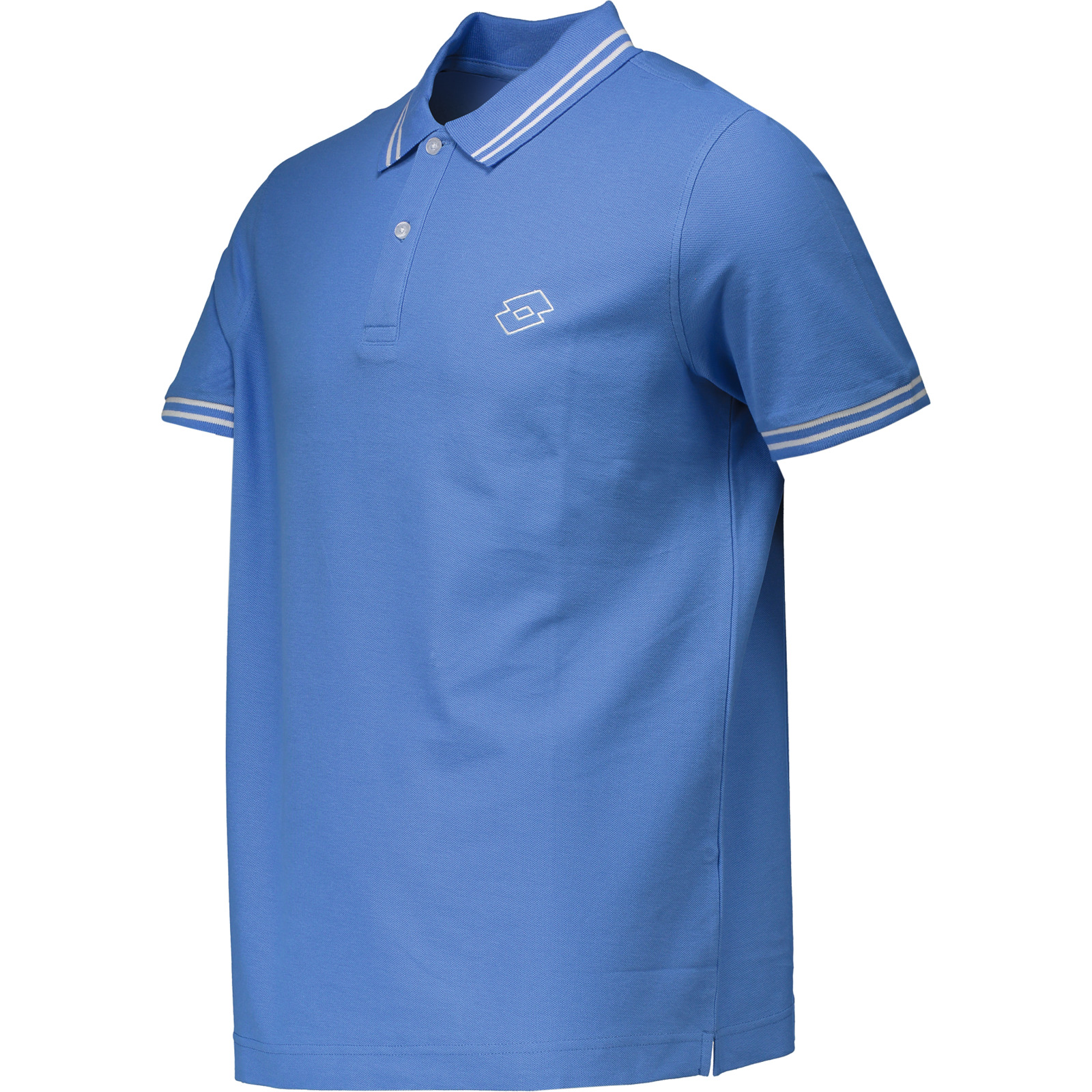 Lotto Herren-Poloshirt OT Streifen XXL, türkis