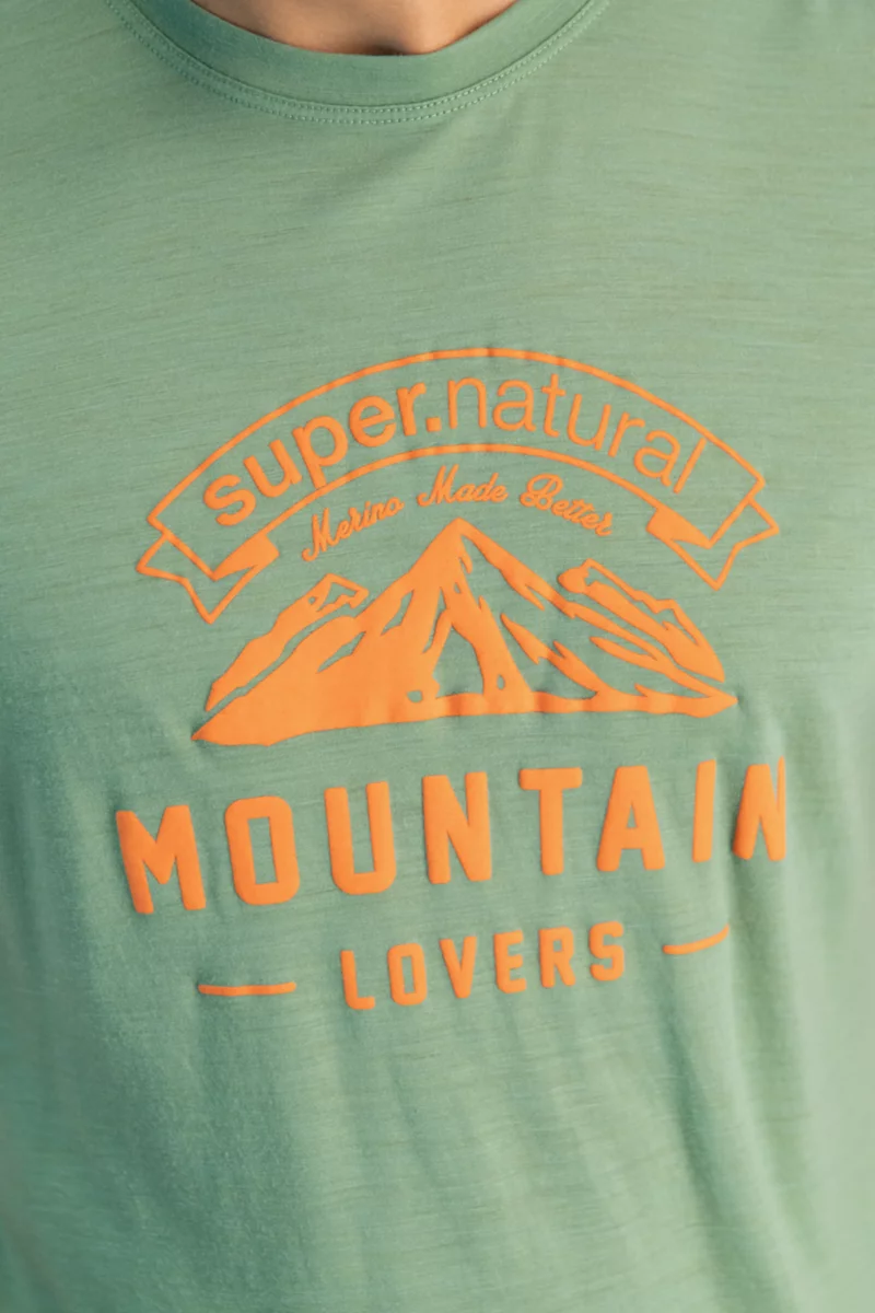 super.natural Mountain Lovers Merino Herren T-Shirt